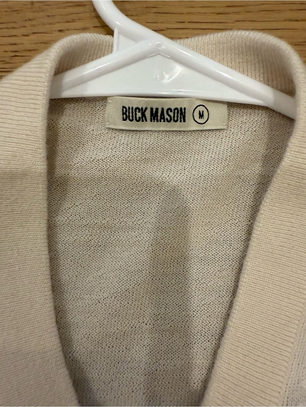 Like New Buck Mason Featherweight Wool Blend Cardigan - Picture 4 of 6